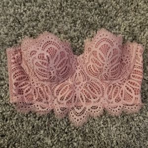 Dream Angel's mini lace bustier color rosette